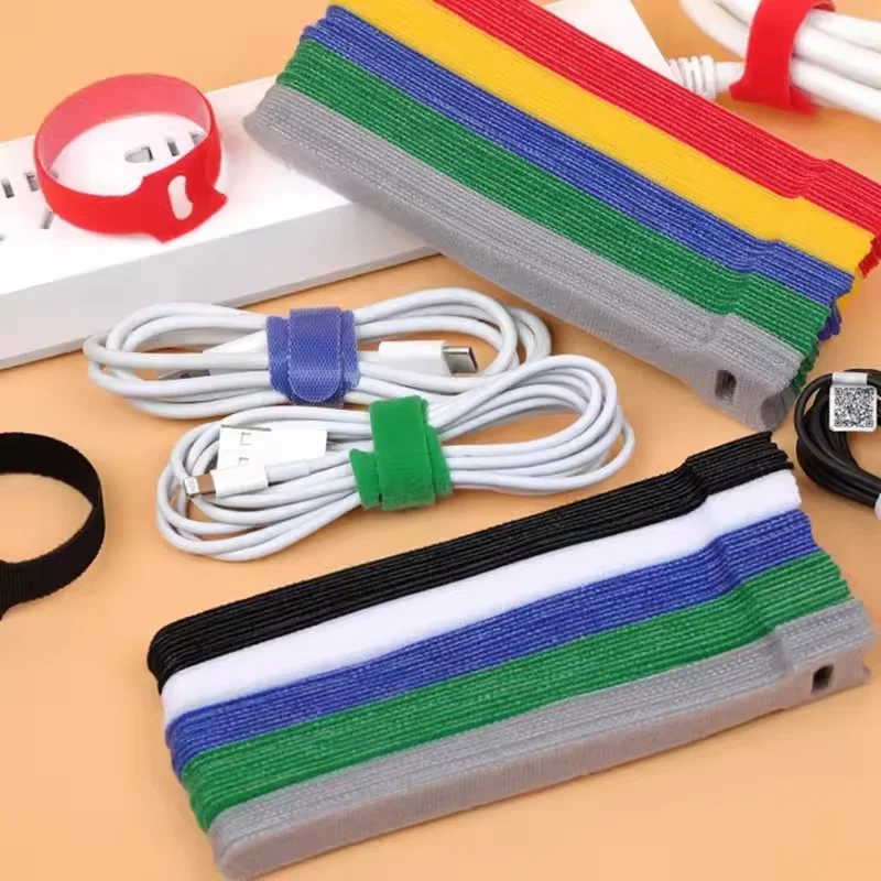 Cable Box Organizer - 10/30/50PCS USB Cable Organizer Winder Ties