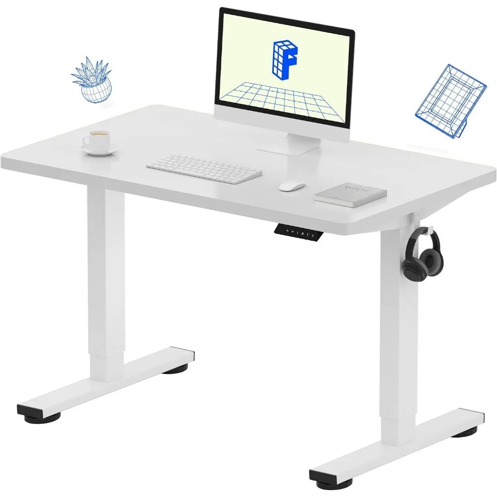 Dual Monitor Desk Setup - FLEXISPOT EN1 40