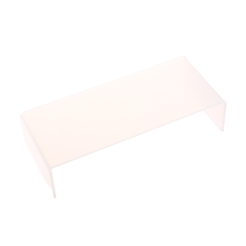 Monitor Riser Wood - U-shaped Clear Acrylic Display Riser Stand