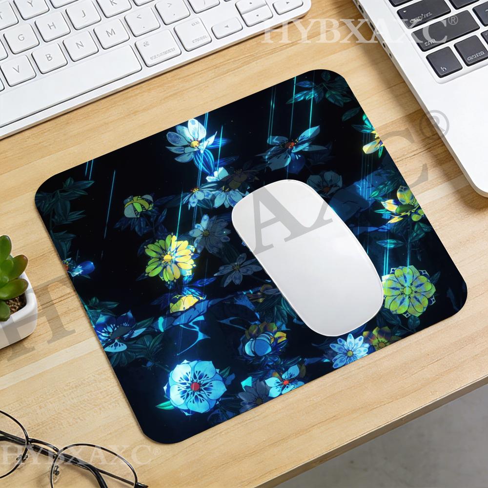 Desk Setup Background - HYBXAXC Dark Floral Manga Background Mouse