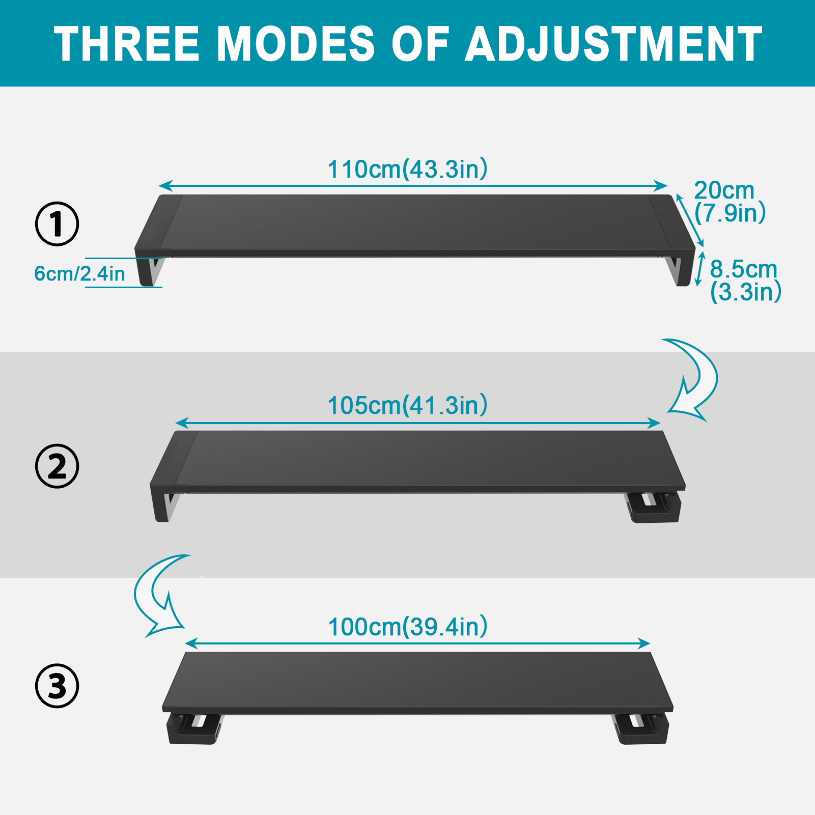 Dual Monitor Stand Riser, Exte - огляд і ціна Dual Monitor Desk Setup