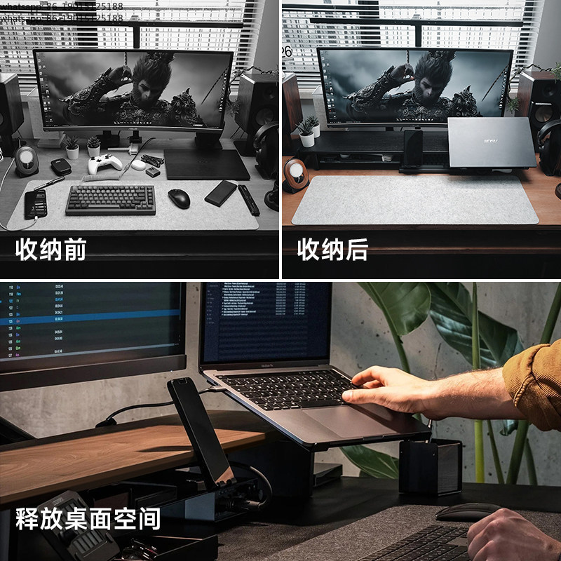 Z3 Modular Monitor Stand Riser - огляд і ціна Monitor Riser Wood