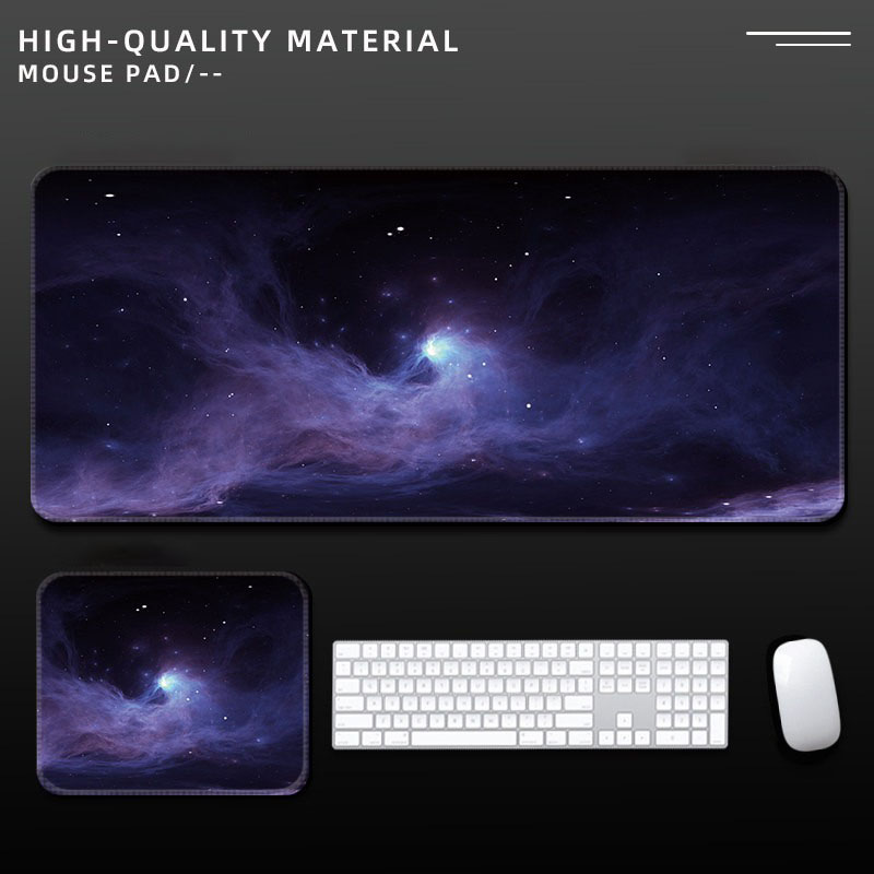 Galaxy Starry Sky Large Mouse  - огляд і ціна Desk Setup Gaming Pc