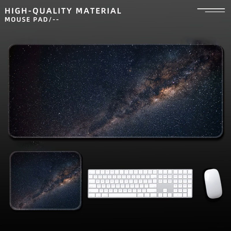 Galaxy Starry Sky Large Mouse  - огляд і ціна Desk Setup Gaming Pc