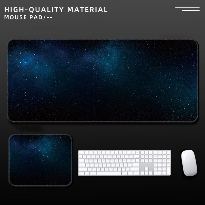 Galaxy Starry Sky Large Mouse  - огляд і ціна Desk Setup Gaming Pc