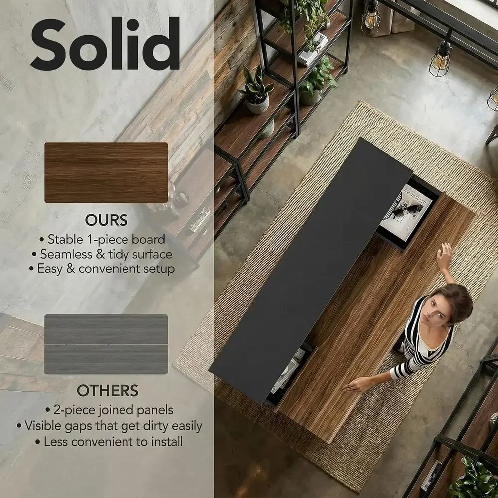 Solid Wood Electric Standing D - огляд і ціна Monitor Riser Wood