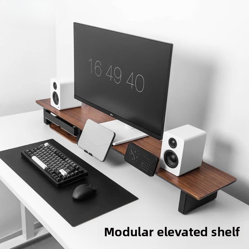 R1 Modular Monitor Riser Acces - огляд і ціна Monitor Riser Wood