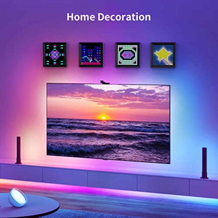 LED Light Pixel Display Panel  - огляд і ціна Gaming Setup Desk