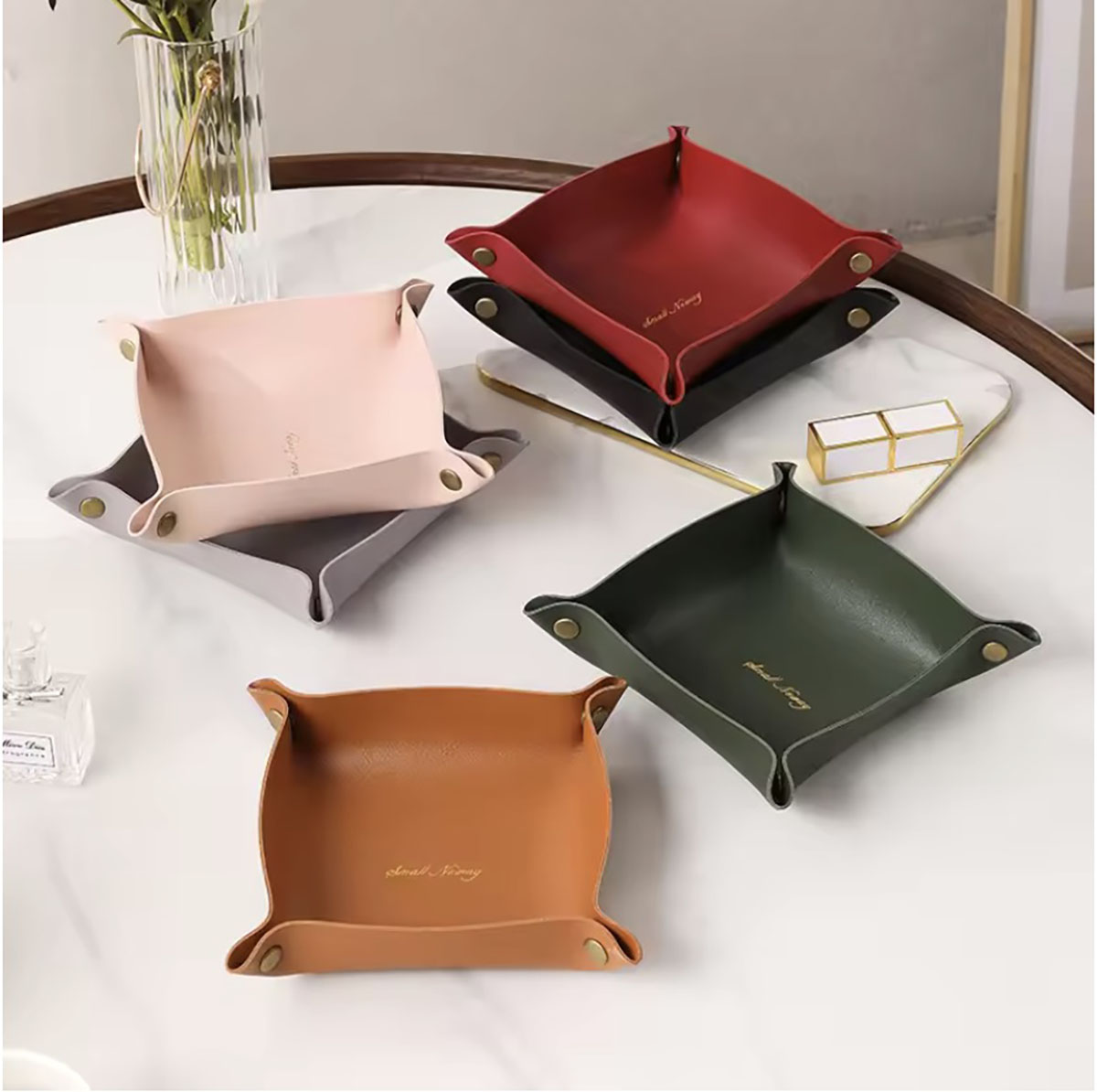 Nordic Style Leather Storage T - огляд і ціна Cable Box Organizer