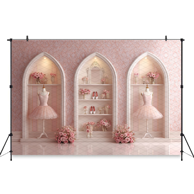 Mocsicka Pink Ballerina Photog - огляд і ціна Desk Setup Background