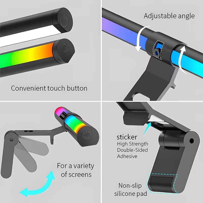 Monitor Light Bar RGB Lightbar - огляд і ціна Led Desk Light Usb