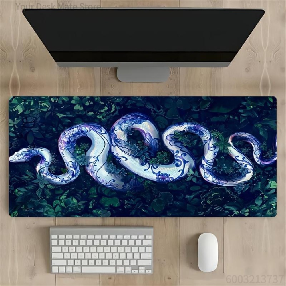 Jungle White Snake alfombrilla - огляд і ціна Jungle Desk Setup