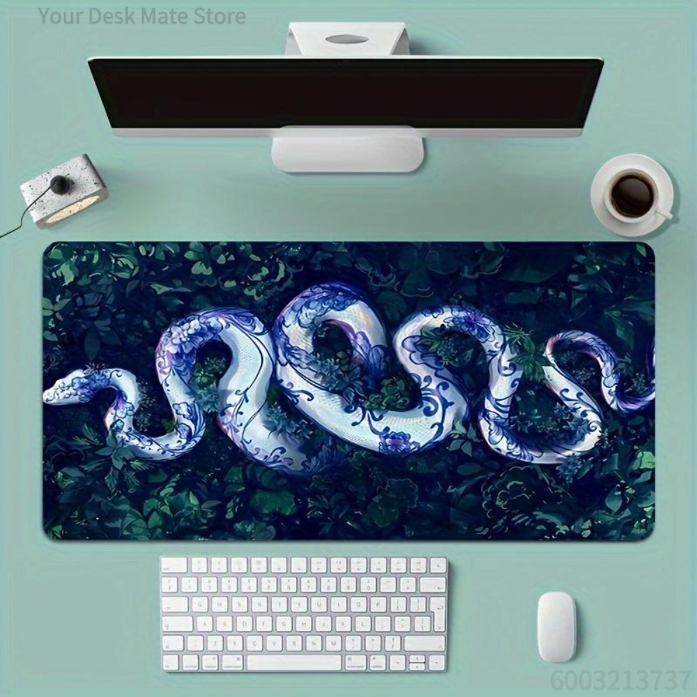 Jungle White Snake alfombrilla - огляд і ціна Jungle Desk Setup