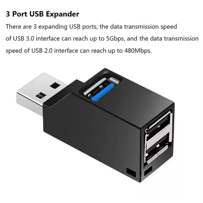 USB 3.0 2.0 Rotatable 3 Ports  - огляд і ціна Desk Setup Usb Hub