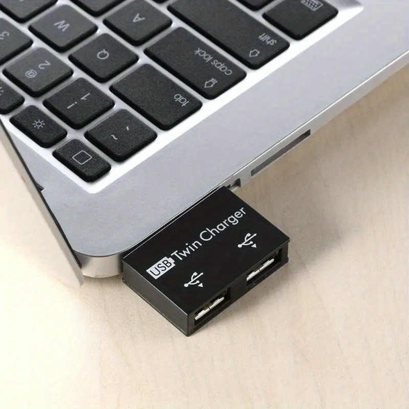 USB2.0 Splitter 1 Male To 2 Po - огляд і ціна Desk Setup Usb Hub