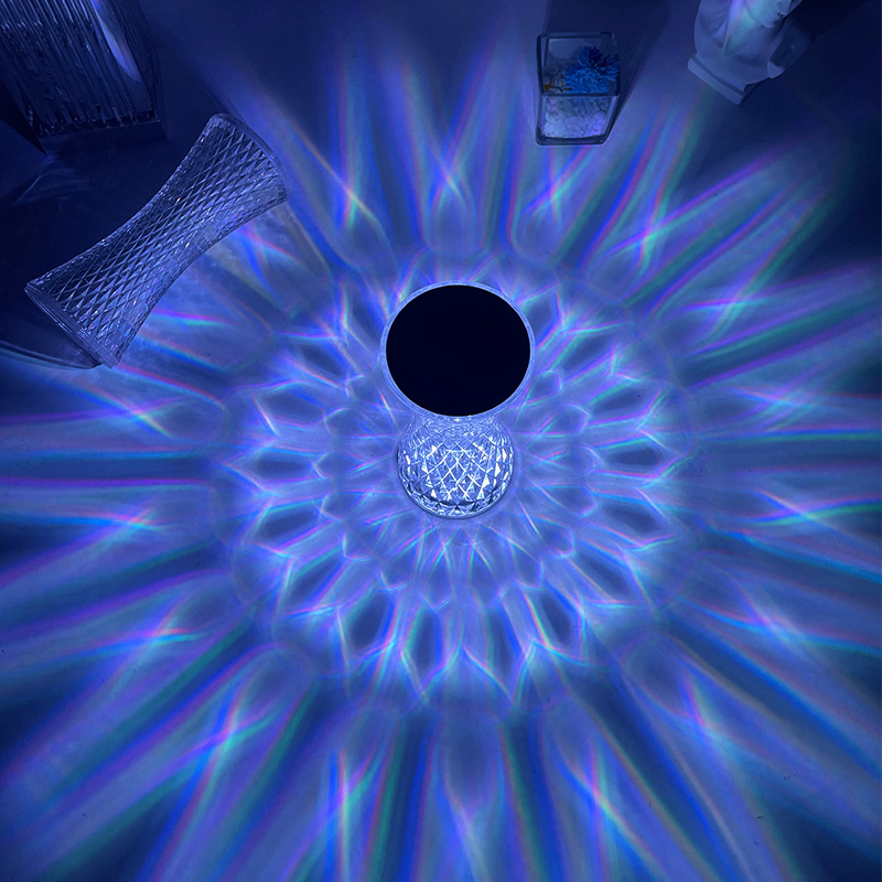 Crystal Bedside Table Lamps Xm - огляд і ціна Led Desk Light Usb