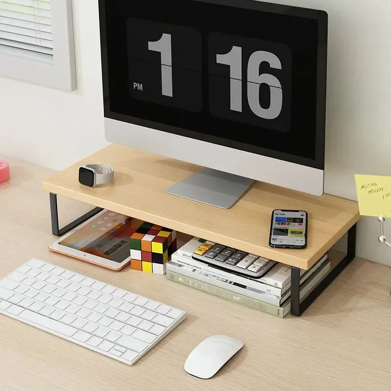 Simple Storage Rack Notebook C - огляд і ціна Monitor Riser Wood