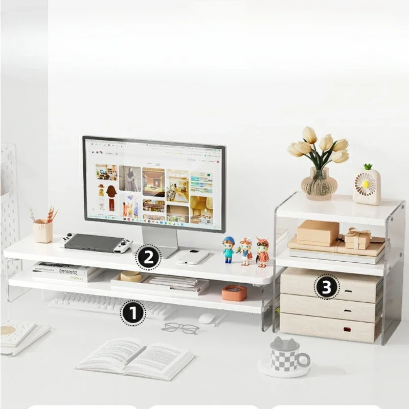 Acrylic Display Height Bracket - огляд і ціна Monitor Riser Wood