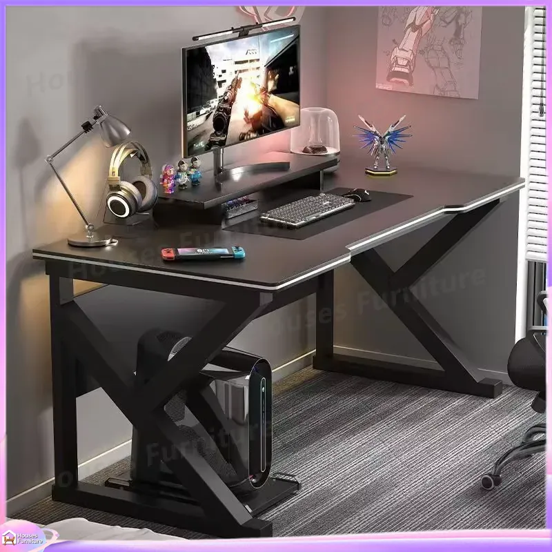 Cafe Metal Gaming Desk Black M - огляд і ціна Desk Setup Gaming Pc