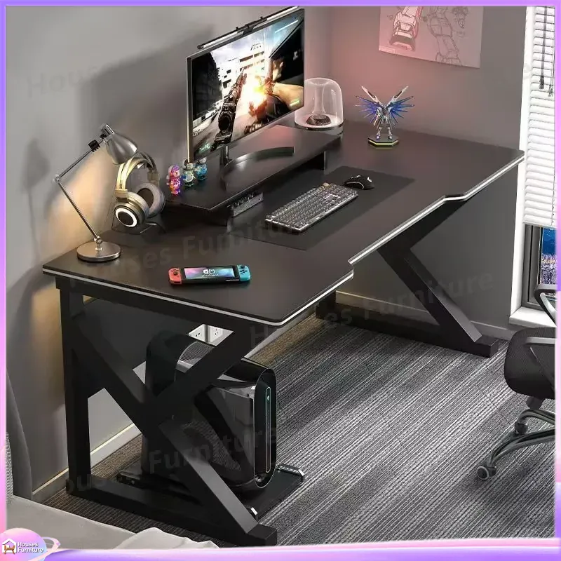 Cafe Metal Gaming Desk Black M - огляд і ціна Desk Setup Gaming Pc