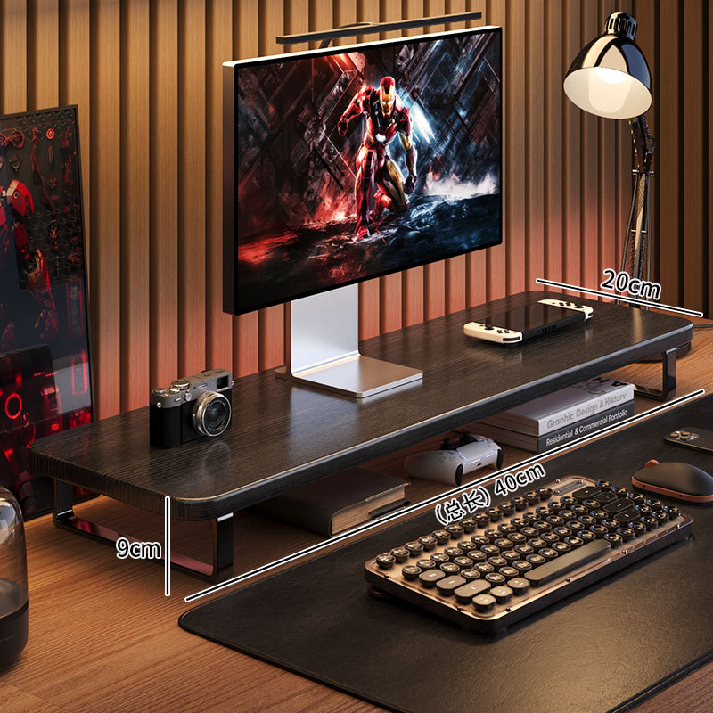 Gaming Monitor Stand Desk Rise - огляд і ціна Monitor Riser Wood