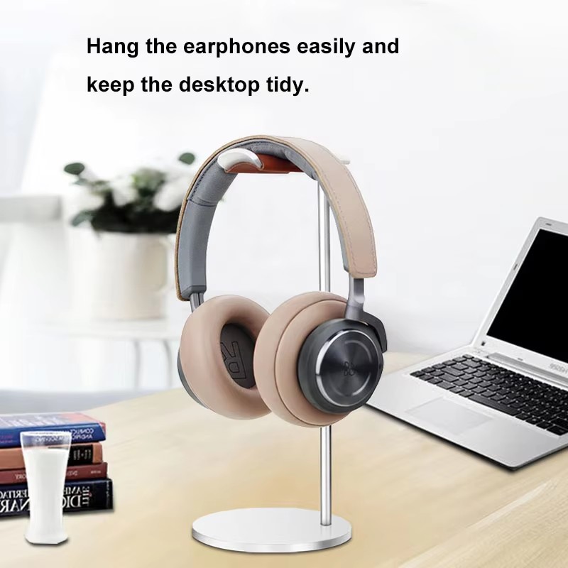 Curved Aluminum Headphone Stan - огляд і ціна Gaming Setup Desk