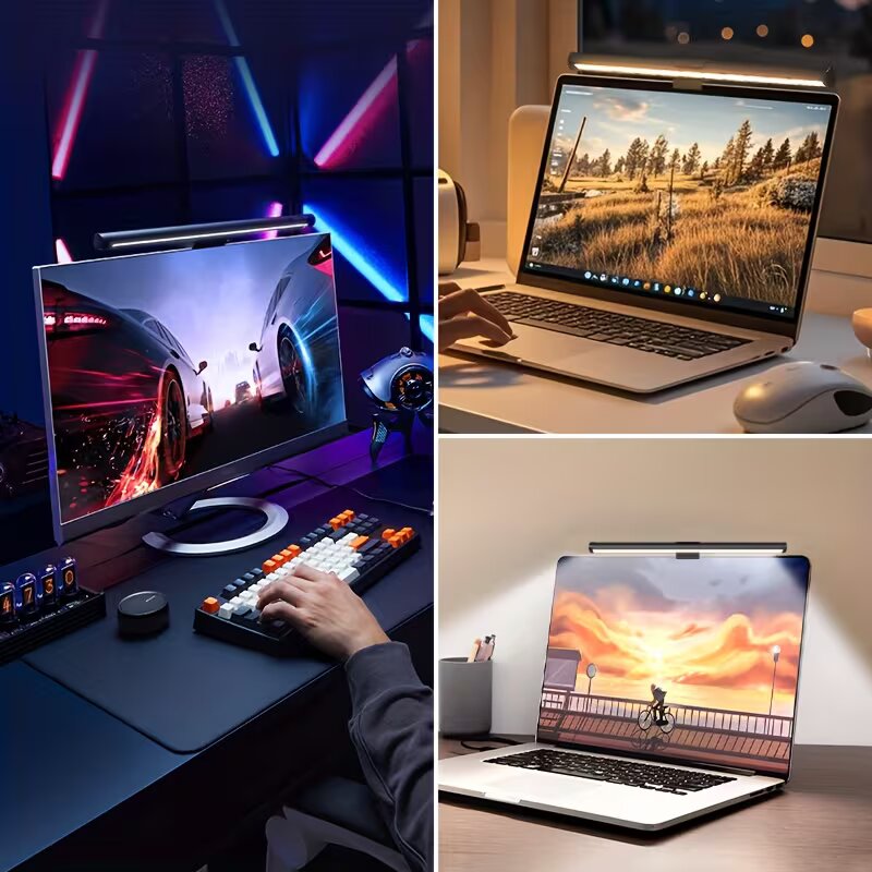 RGB Color Changing Monitor Lig - огляд і ціна Led Desk Light Usb