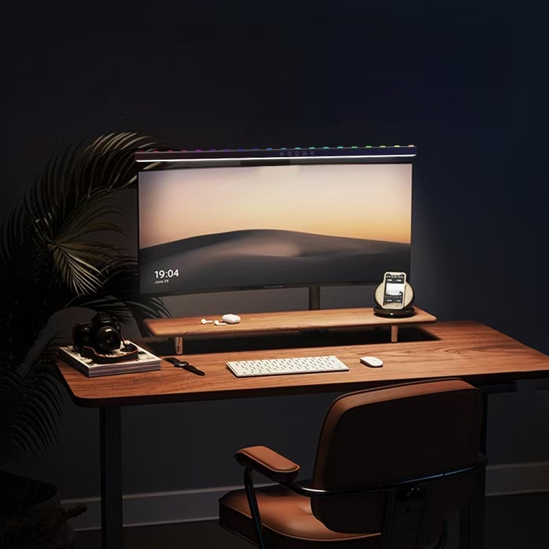 LED Monitor Light Hanging Desk - огляд і ціна Gaming Setup Desk