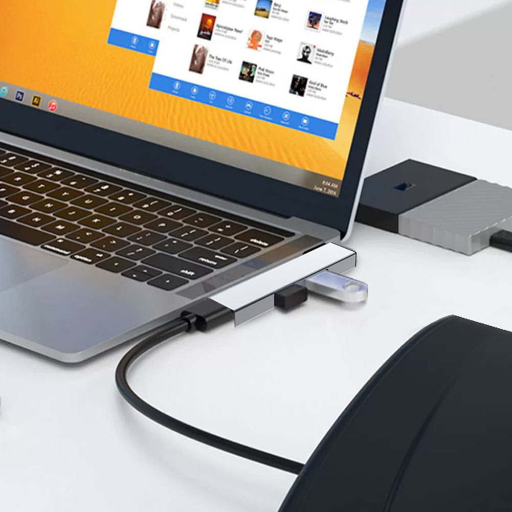 3 In 1 USB 3.0 HUB 3 Ports Mul - огляд і ціна Desk Setup Usb Hub