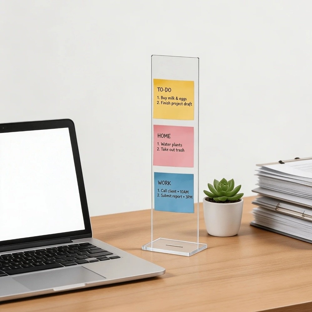 Durable Acrylic Memo Message B - огляд і ціна Sticky Memo Holder