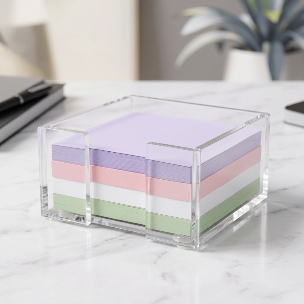 Transparent Sticky Note Holder - огляд і ціна Sticky Memo Holder