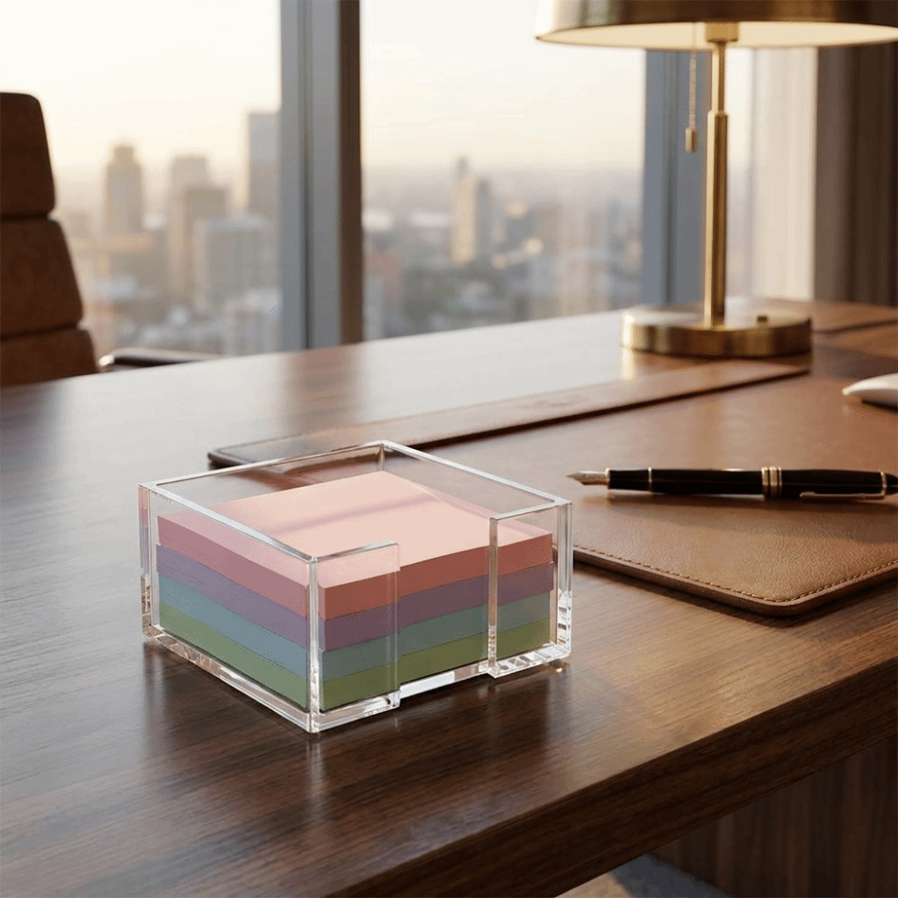 Transparent Sticky Note Holder - огляд і ціна Sticky Memo Holder
