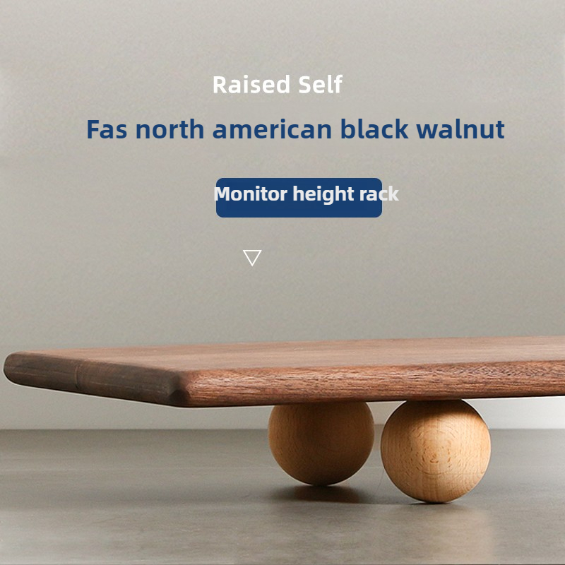 Natural Wood Desktop Riser Dua - огляд і ціна Dual Monitor Desk Setup