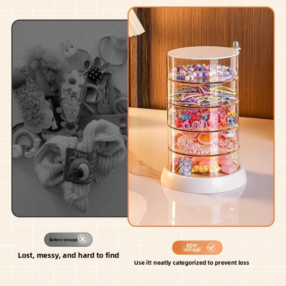 360 Rotating Clear Hair Access - огляд і ціна Cable Box Organizer