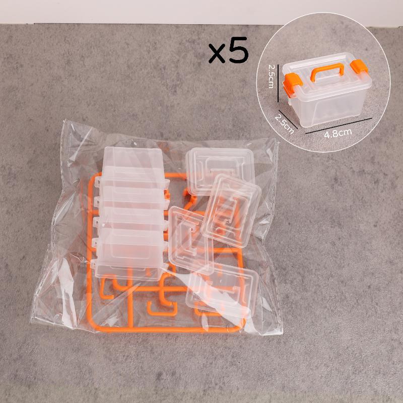 5Pcs Transparent Storage Box O - огляд і ціна Cable Box Organizer