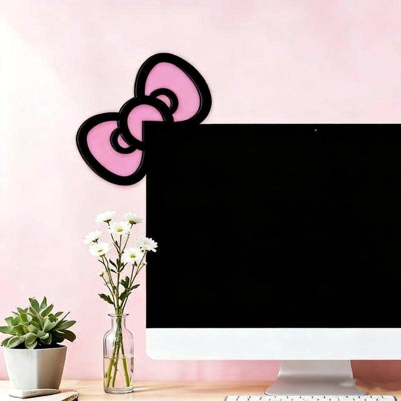 New 1/2Pcs Wooden Bowknot PC A - огляд і ціна Gaming Setup Desk