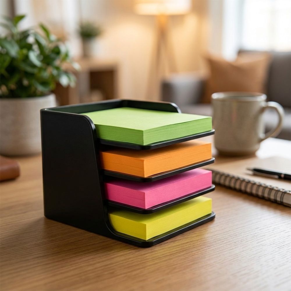Stackable Sticky Note Holder L - огляд і ціна Sticky Memo Holder