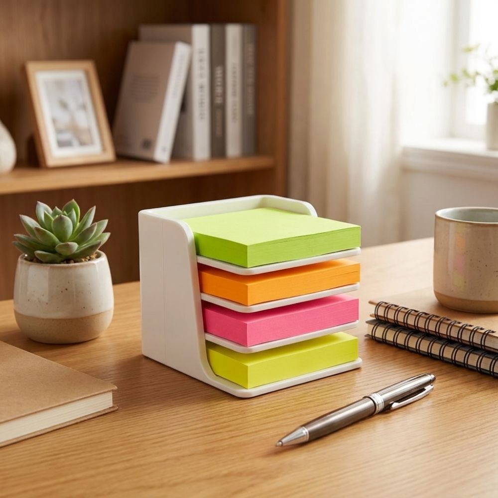 Stackable Sticky Note Holder L - огляд і ціна Sticky Memo Holder