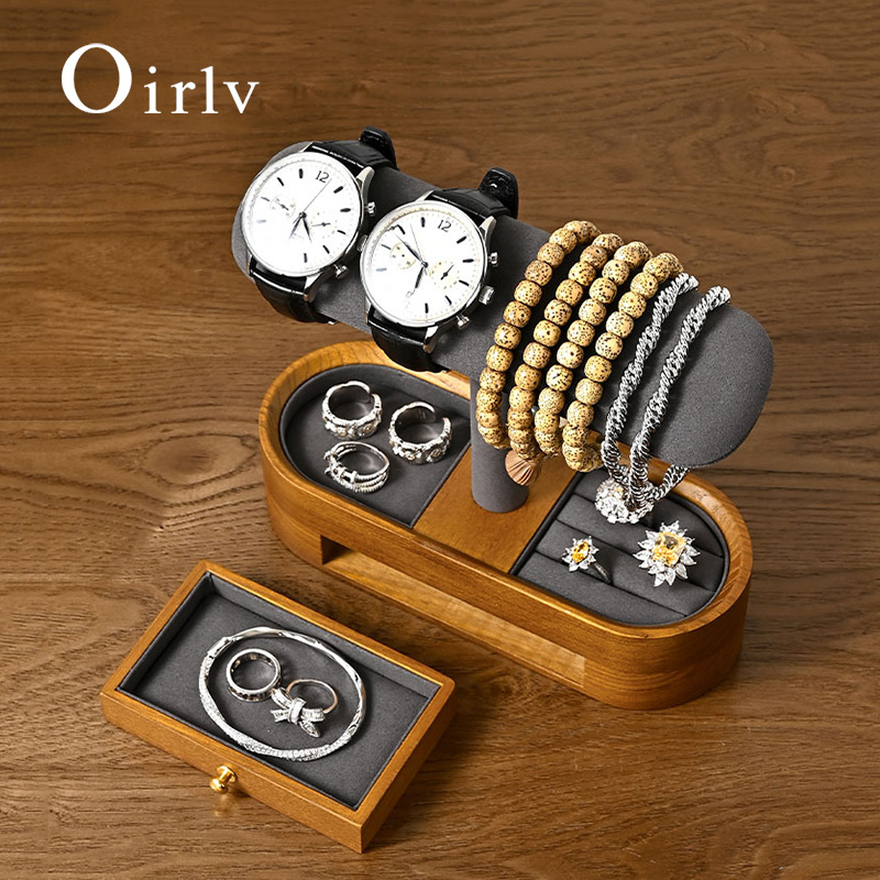 Oirlv Solid Wood Watch Organiz - огляд і ціна Cable Box Organizer