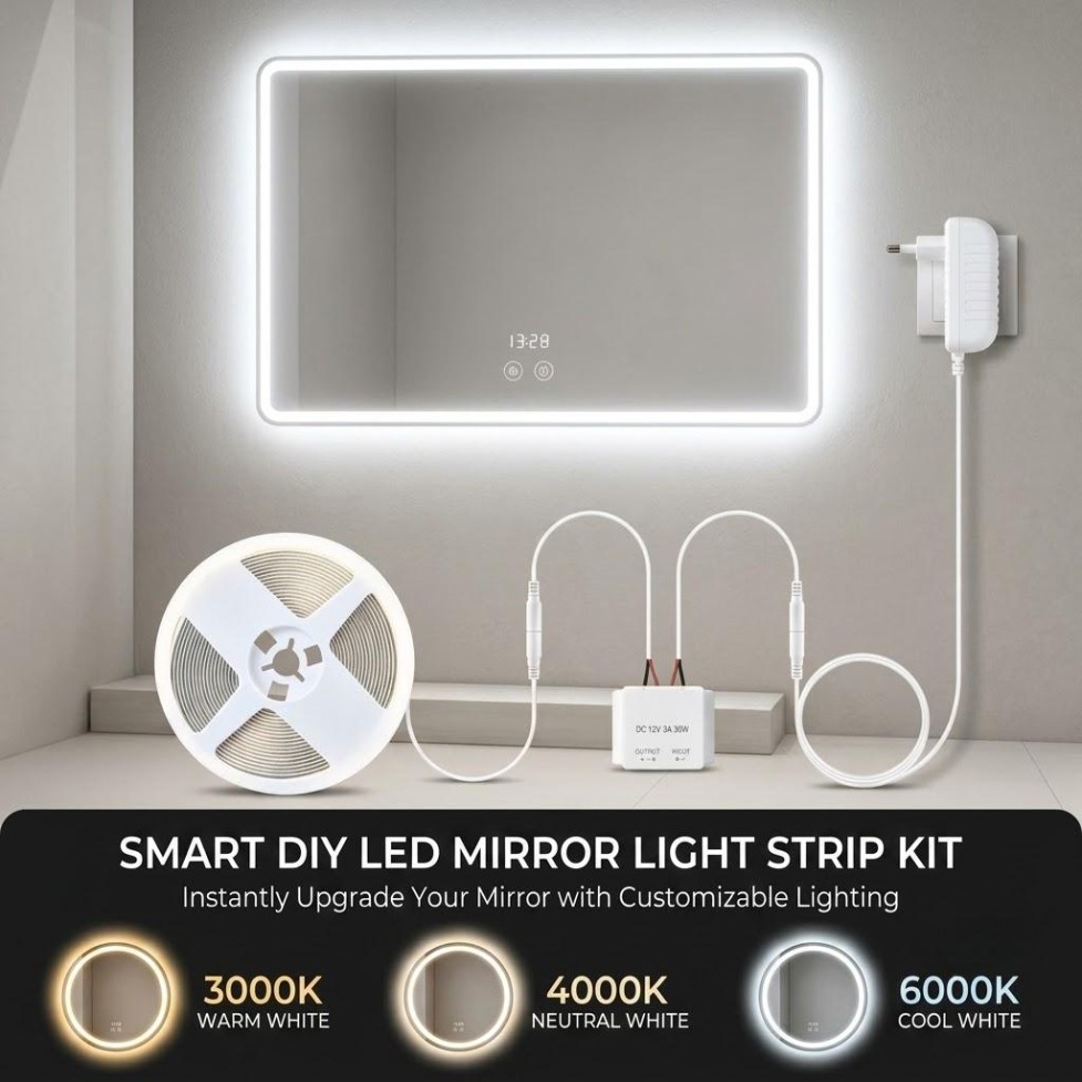 Mirror Touch Control 320LEDs D - огляд і ціна Desk Setup Background