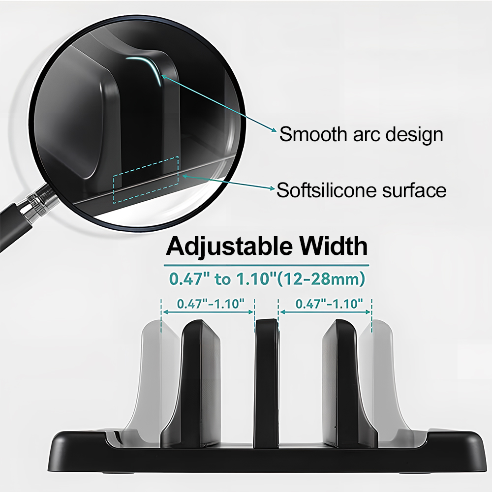 Office ABS  Laptop Stand Verti - огляд і ціна Desk Setup Table