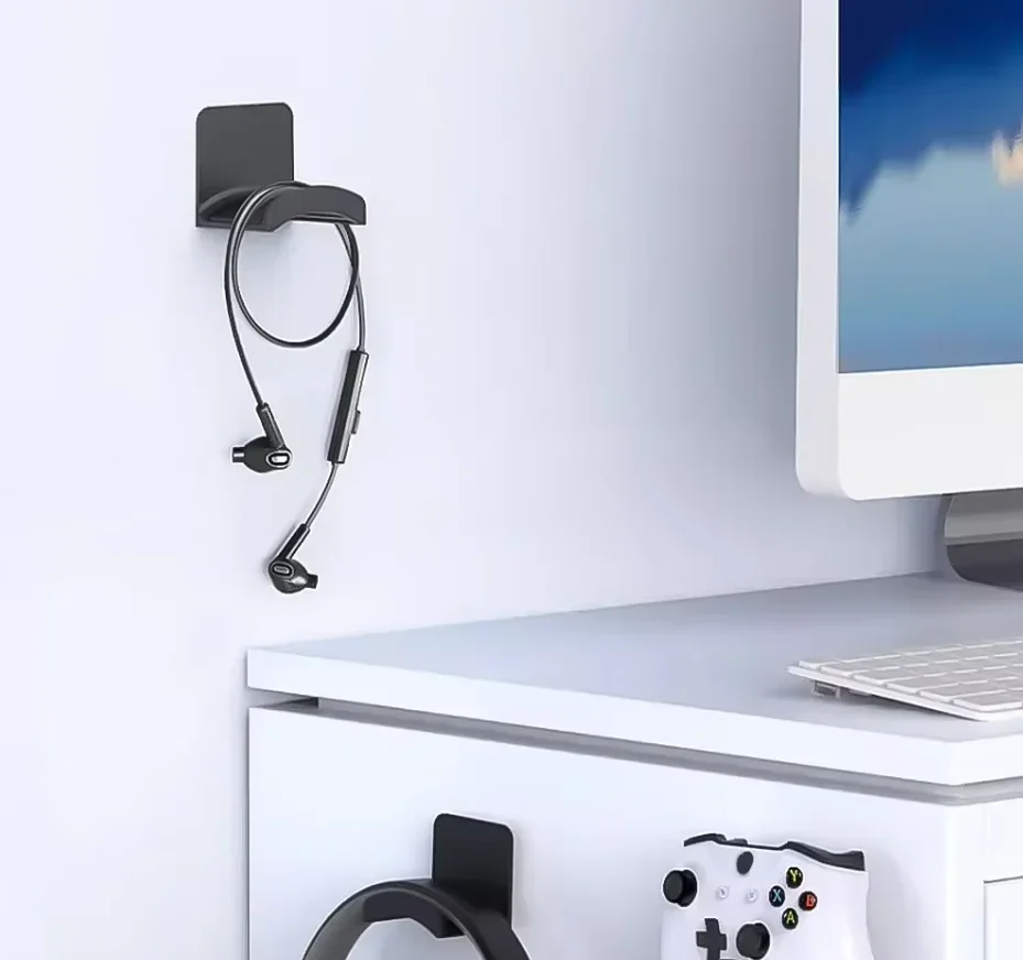 No Punch Headphone Hook Clip H - огляд і ціна Gaming Setup Desk