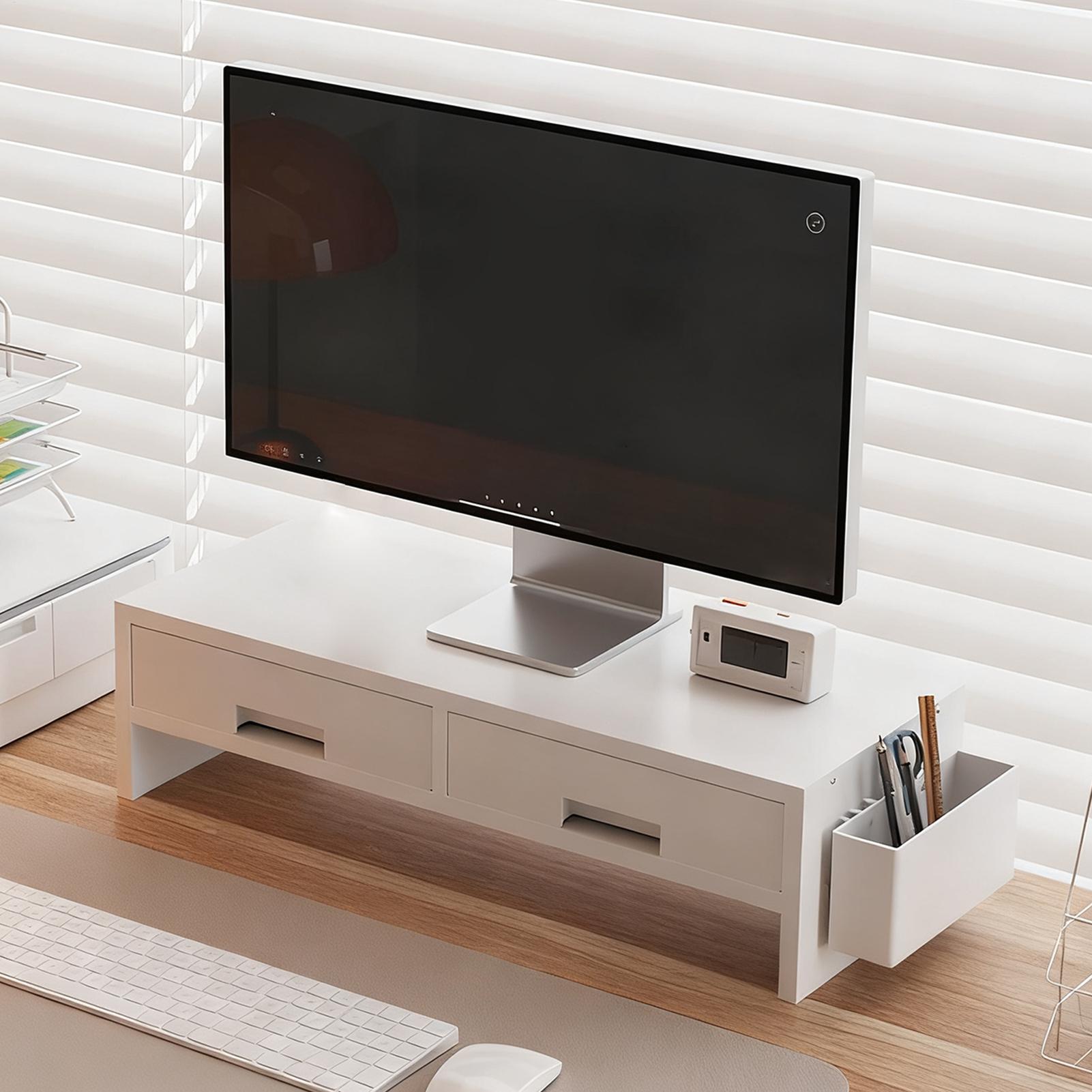 Desk Monitor Stand Riser Doubl - огляд і ціна Monitor Riser Wood