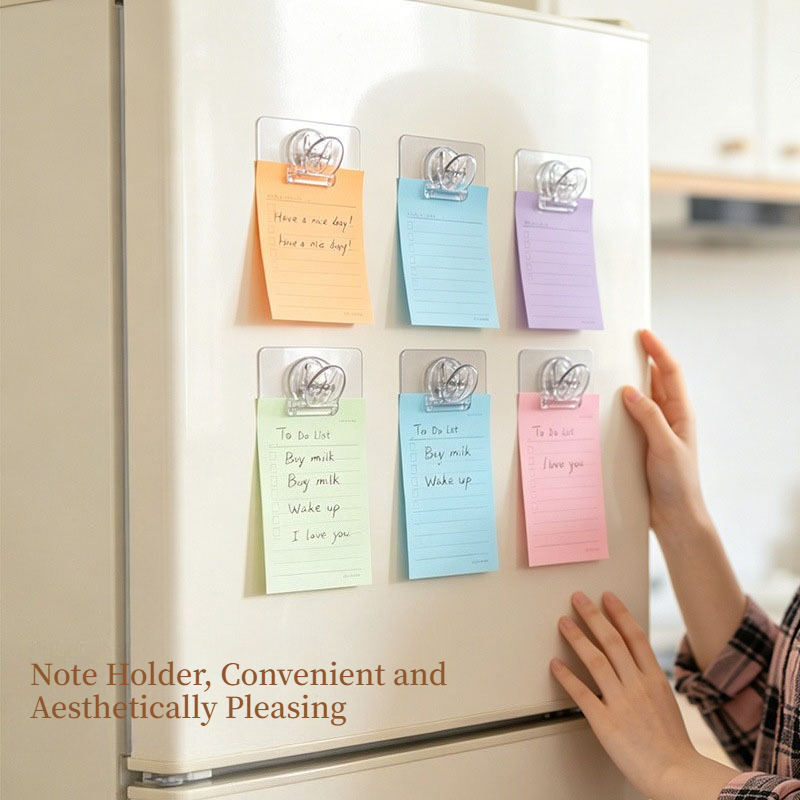 Transparent Self-Adhesive Wall - огляд і ціна Sticky Memo Holder
