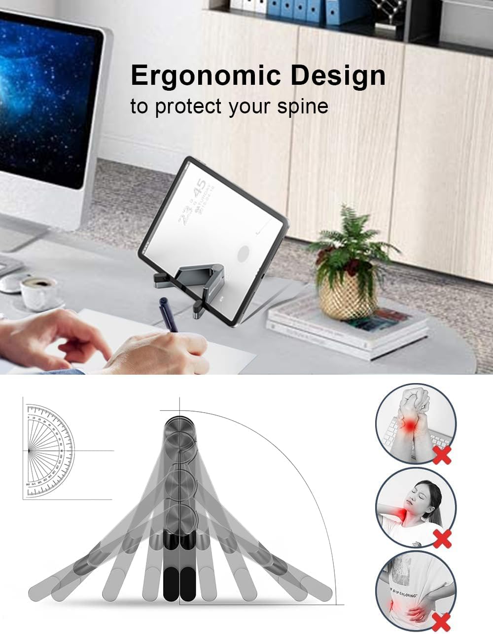 Foldable Aluminum Cell Phone S - огляд і ціна Desk Setup Table