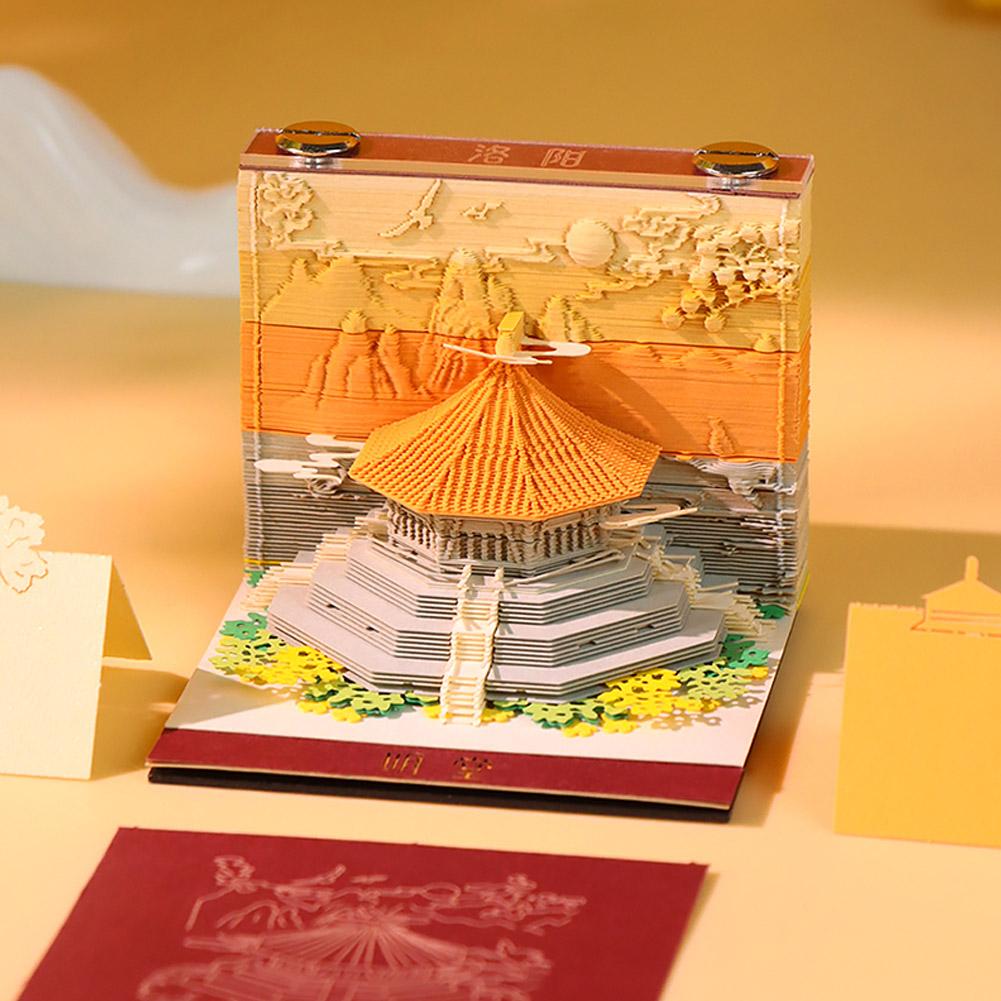 3D Memo Pad Ancient Architectu - огляд і ціна Sticky Memo Holder