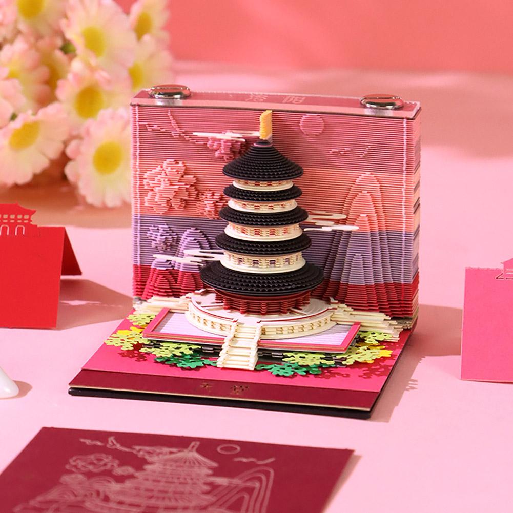 3D Memo Pad Ancient Architectu - огляд і ціна Sticky Memo Holder