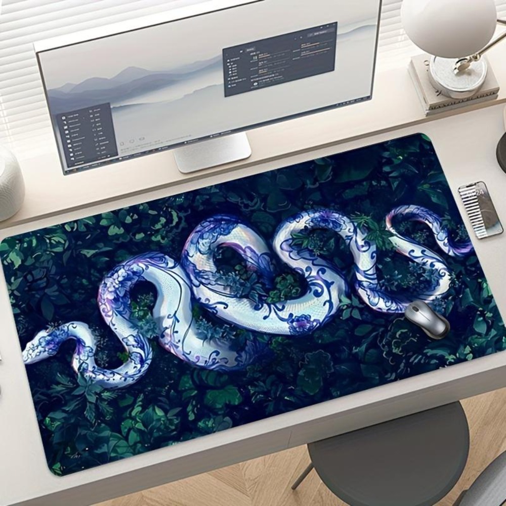 Jungle White Snake alfombrilla - огляд і ціна Jungle Desk Setup