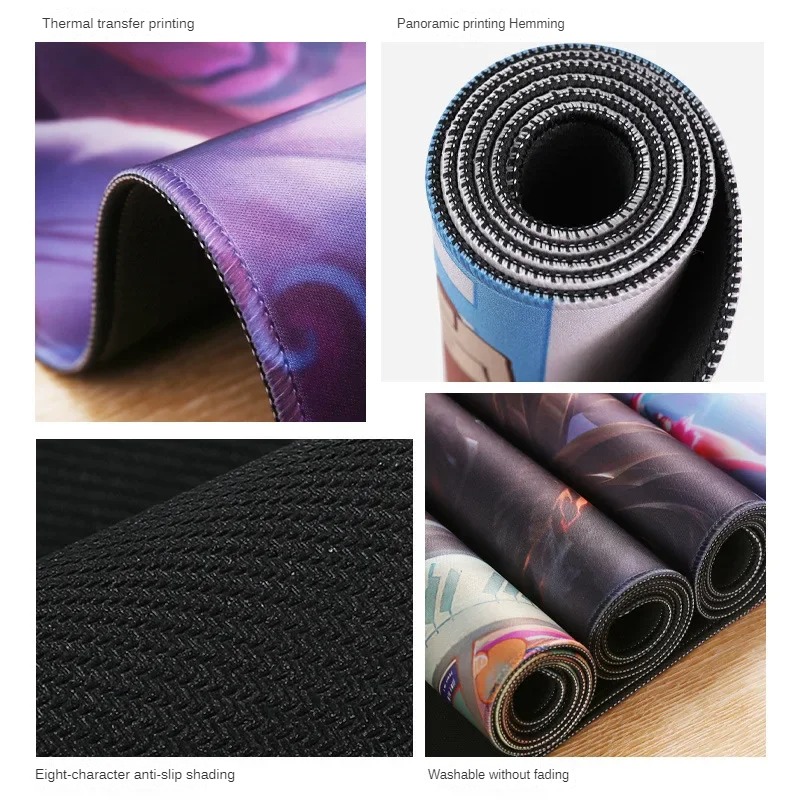 Large Mouse Pad Japanese Stree - огляд і ціна Desk Setup Gaming Pc