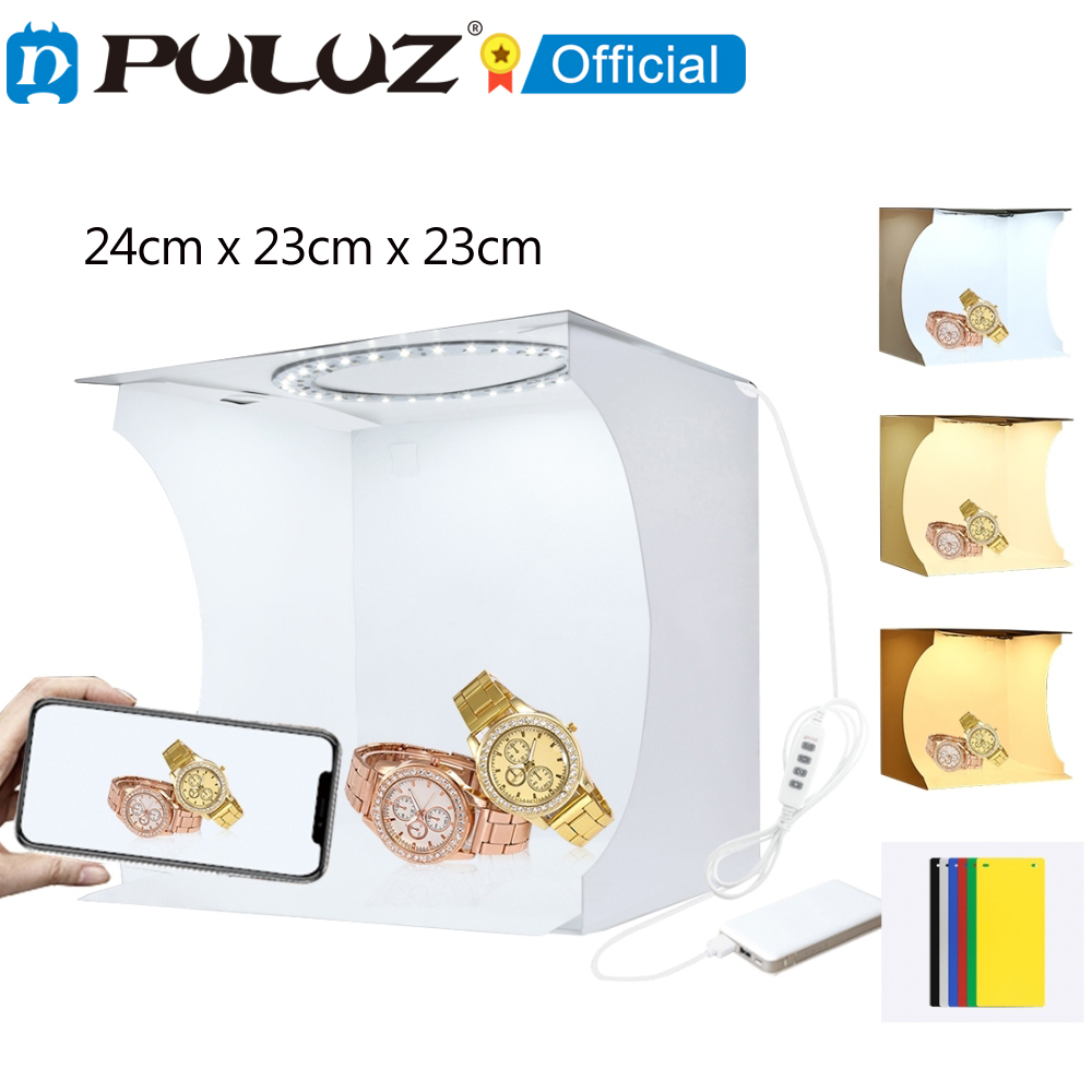 PULUZ 23cm Photo Mini Light Bo - огляд і ціна Desk Setup Background